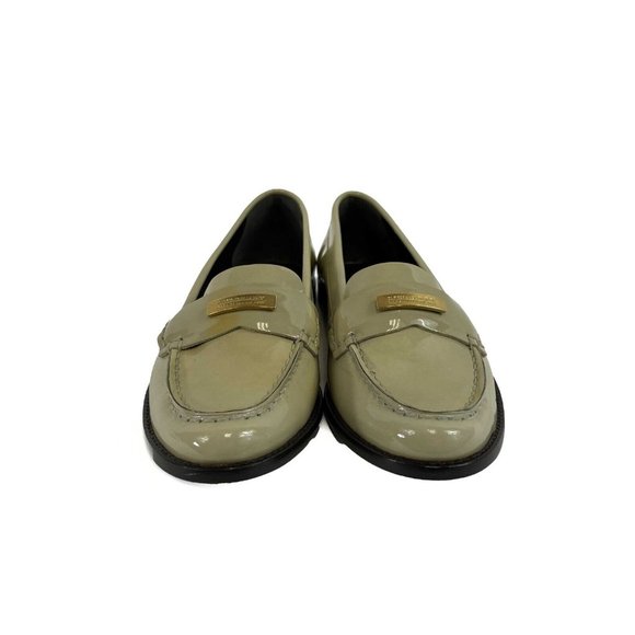 Burberry - Cream Patent Loafer - Cream - 37 / US 7 - Shoes - Picture 1 of 13
